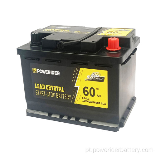 12V 60AH chumbo AGM de cristal AGM Start Battery